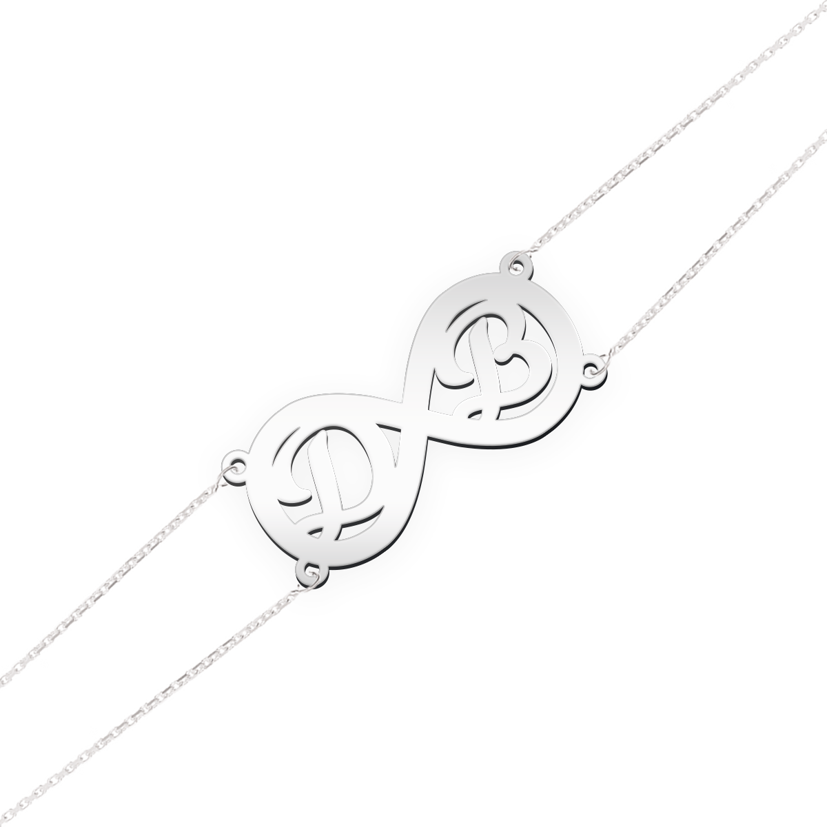 Namensarmband "D B"