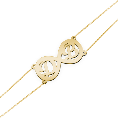 Namensarmband "D B"