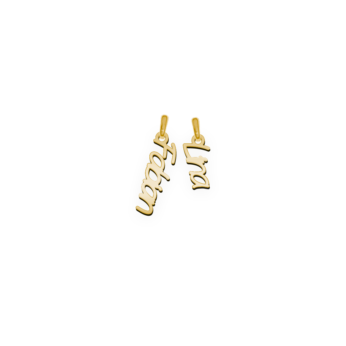 Namenskette Schriftart "Lina Fabian"