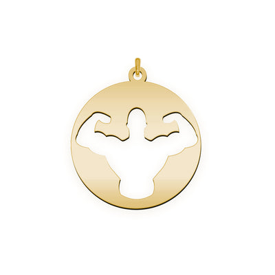 Anhänger Form in Kreis " Body"