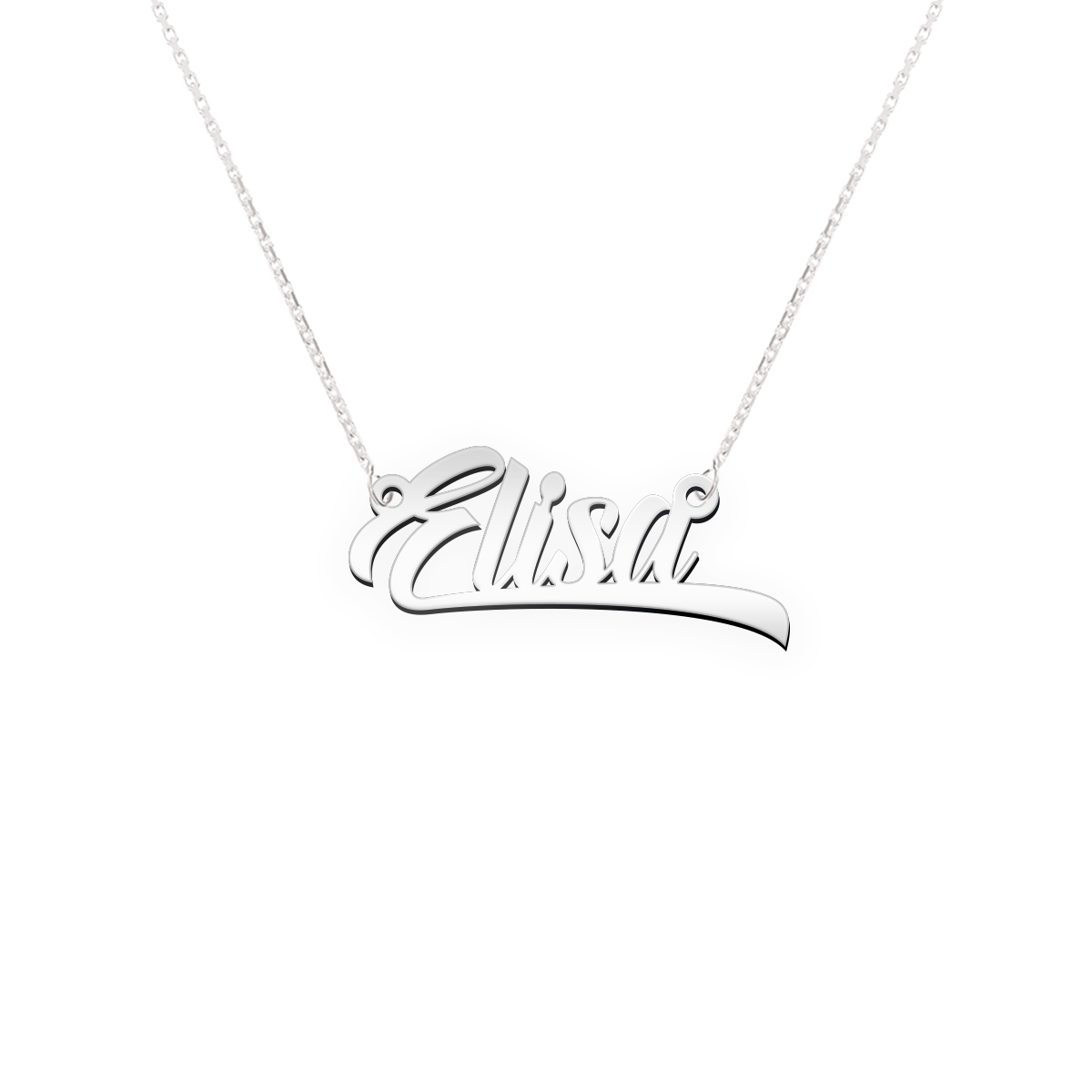 Namenskette Schriftart "Elisa"
