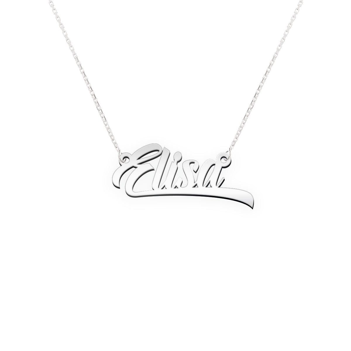 Namenskette Schriftart "Elisa"