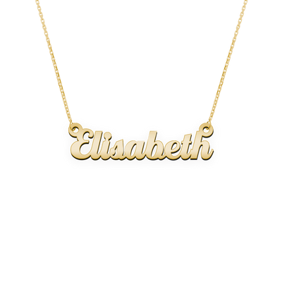 Namenskette Schriftart "Elisabeth"