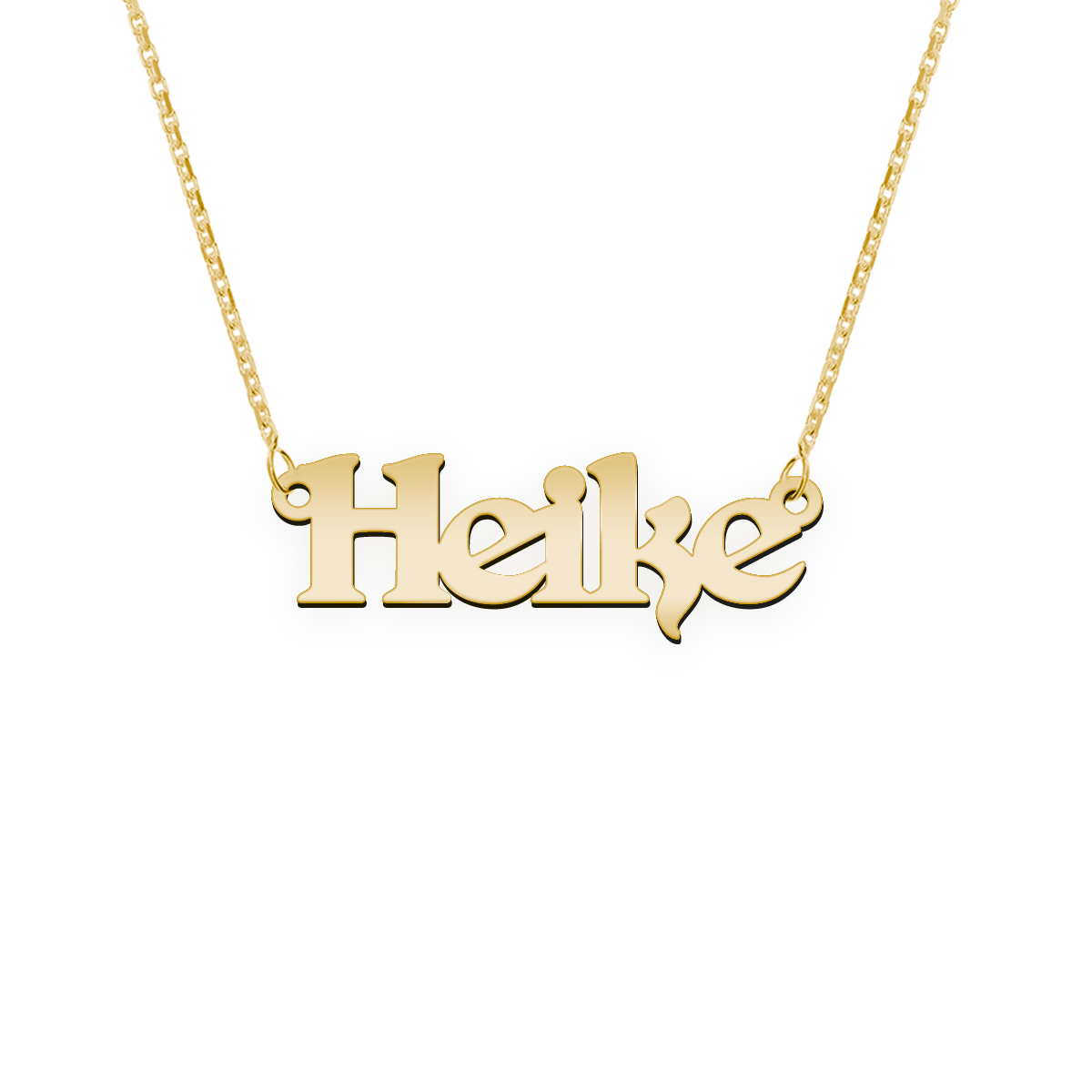 Namenskette Schriftart "Heike"