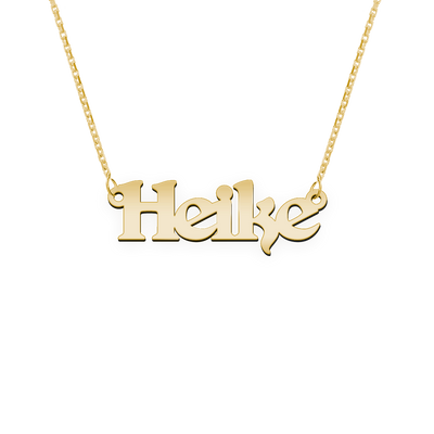 Namenskette Schriftart "Heike"