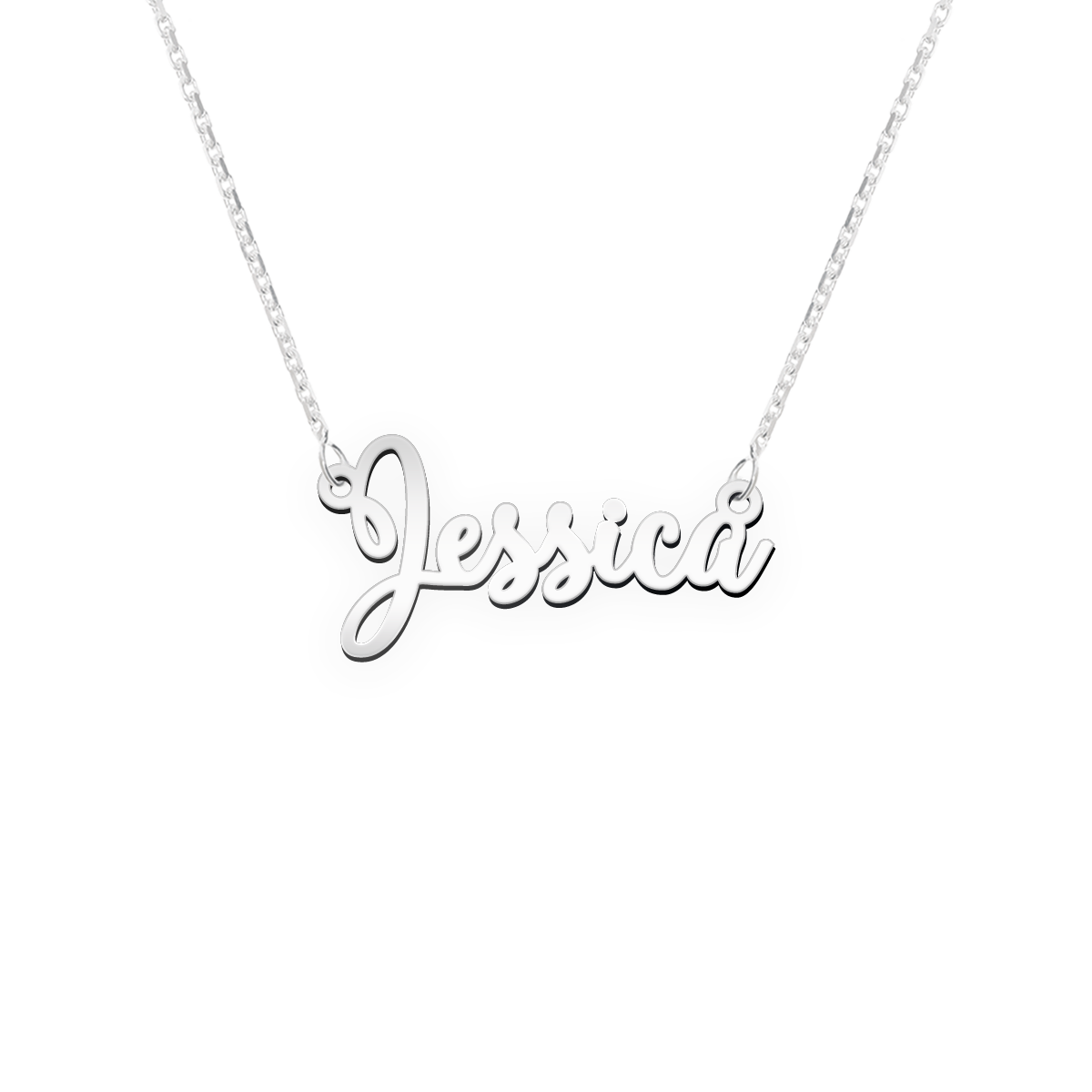 Namenskette Schriftart "Jessica"