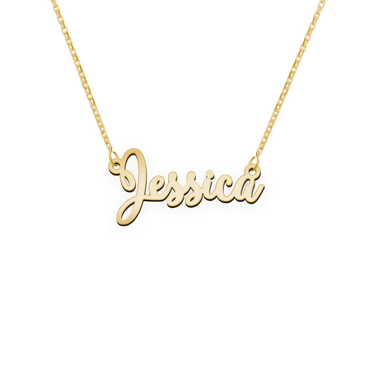 Namenskette Schriftart "Jessica"
