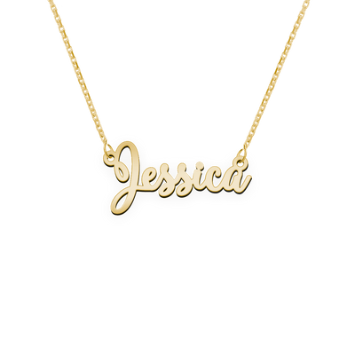 Namenskette Schriftart "Jessica"