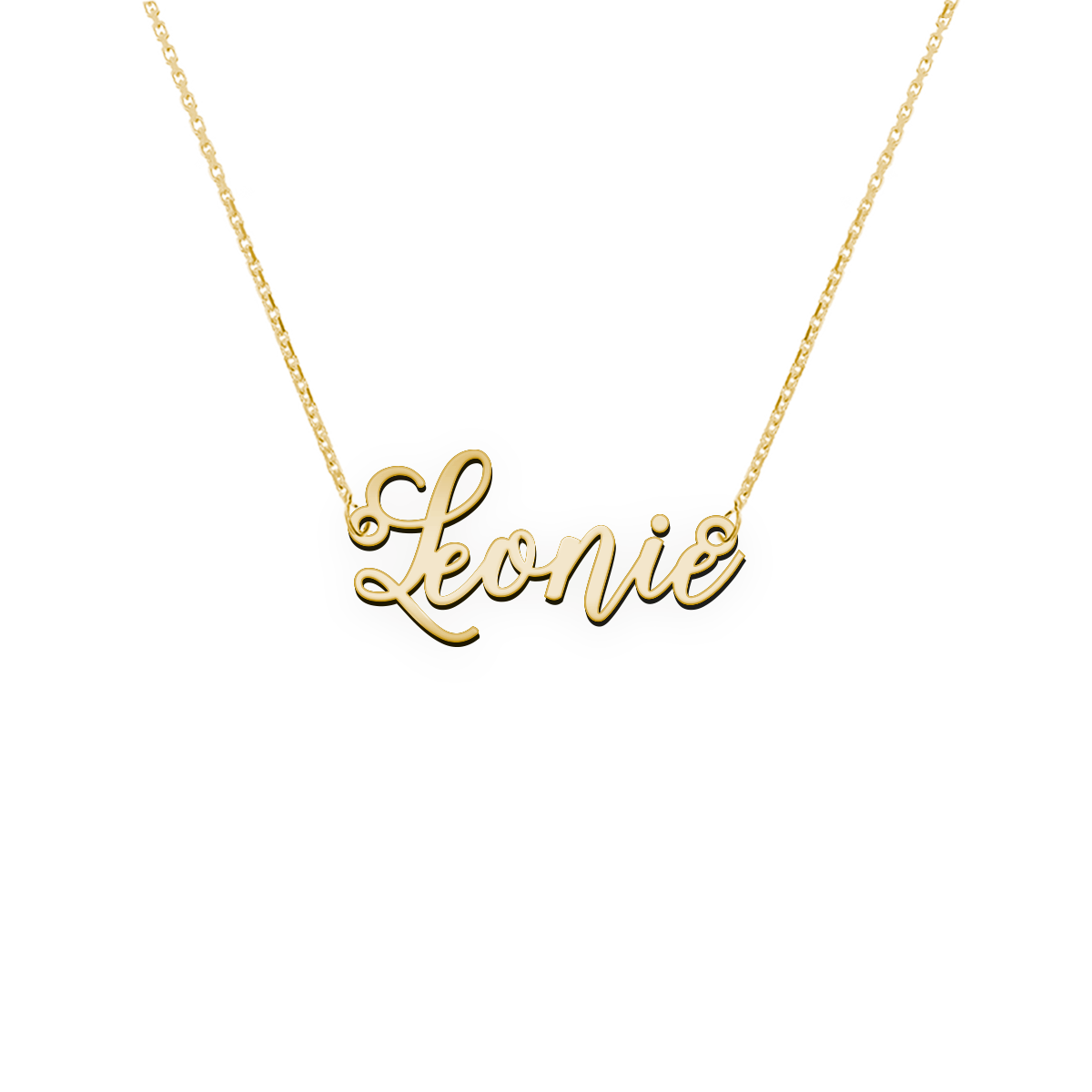 Namenskette Schriftart "Leonie"