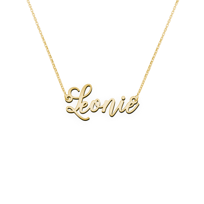 Namenskette Schriftart "Leonie"