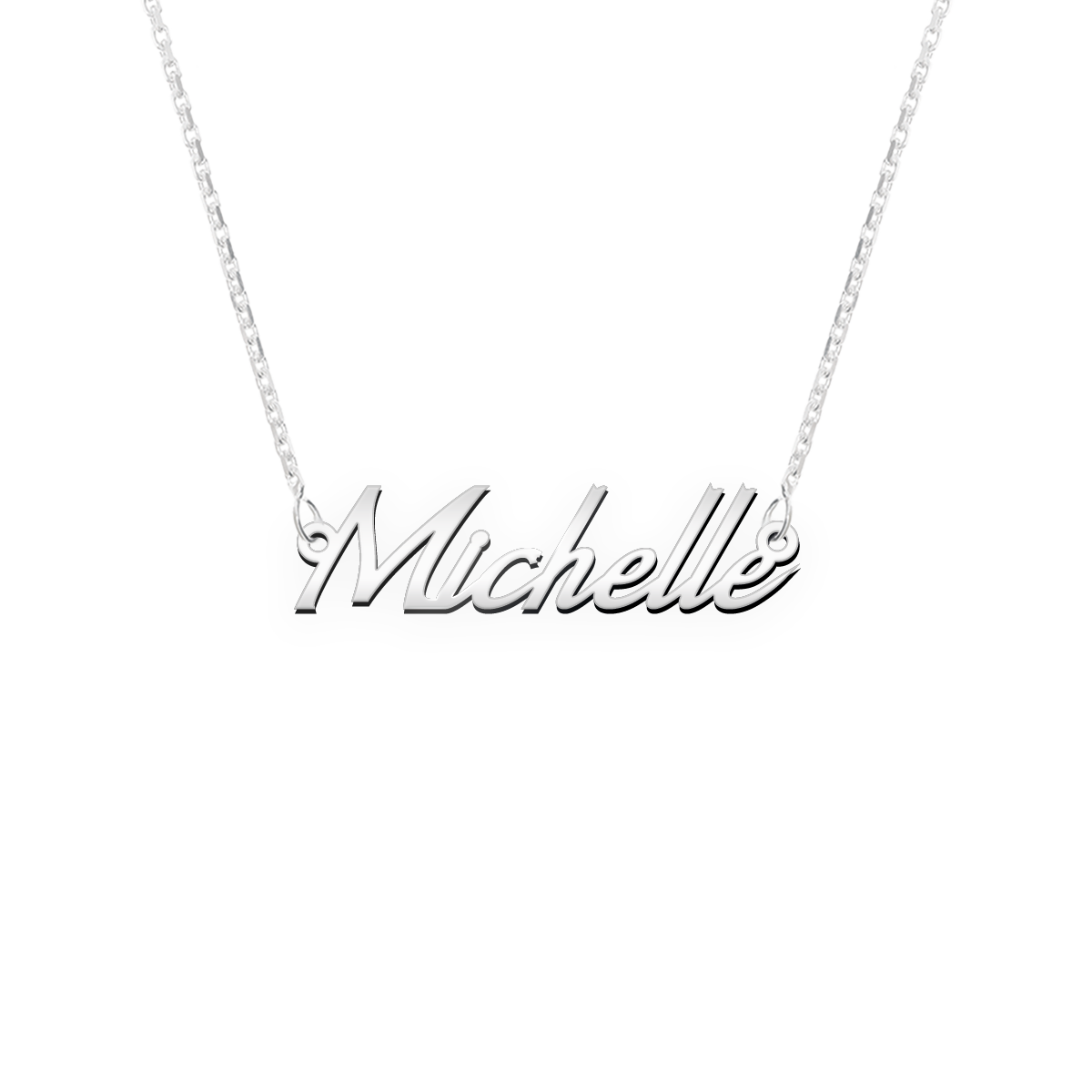 Namenskette Schriftart "Michelle"