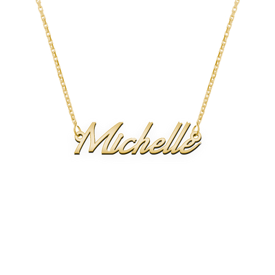 Namenskette Schriftart "Michelle"