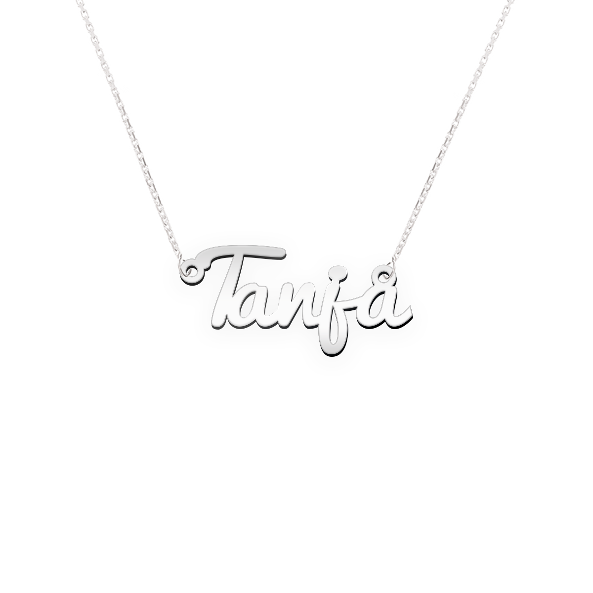 Namenskette Schriftart "Tanja"