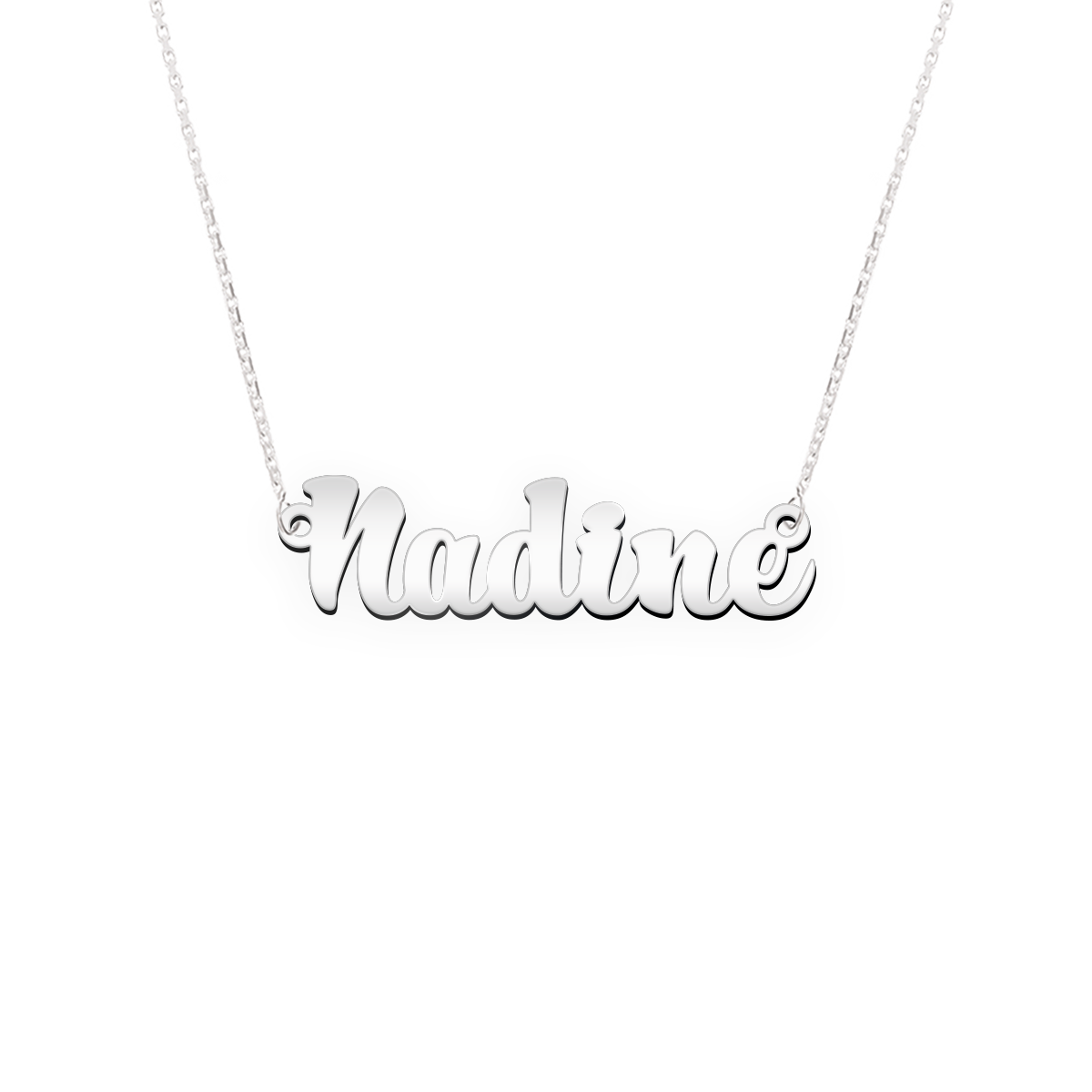 Namenskette Schriftart "Nadine"
