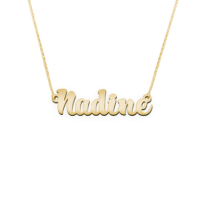 Namenskette Schriftart "Nadine"