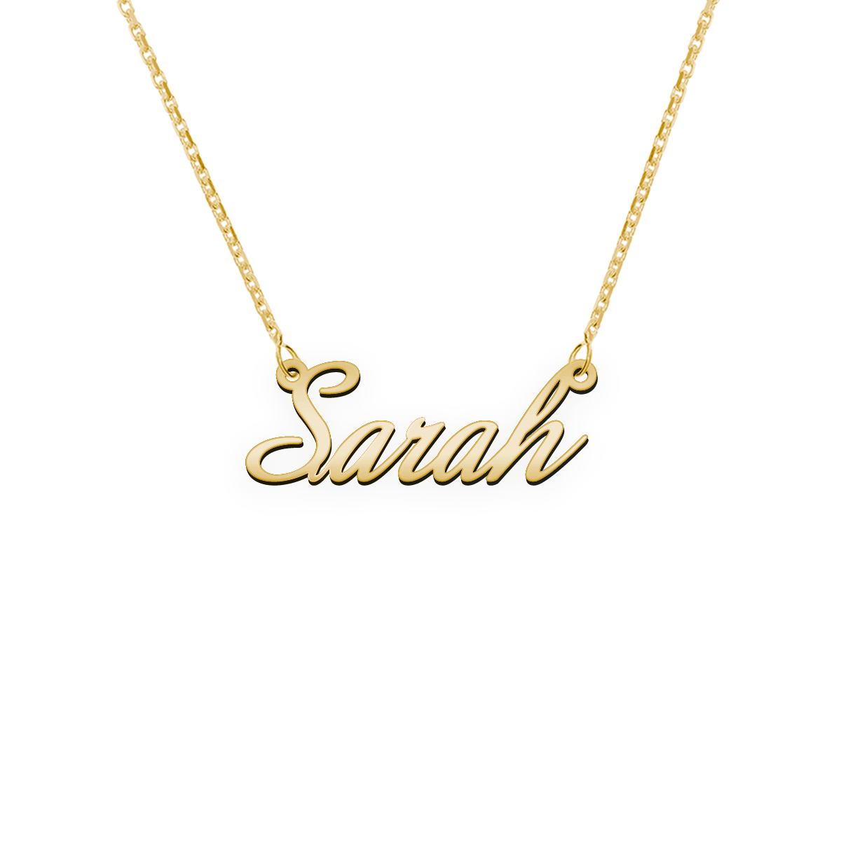 Namenskette Schriftart "Sarah"