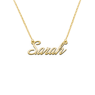 Namenskette Schriftart "Sarah"