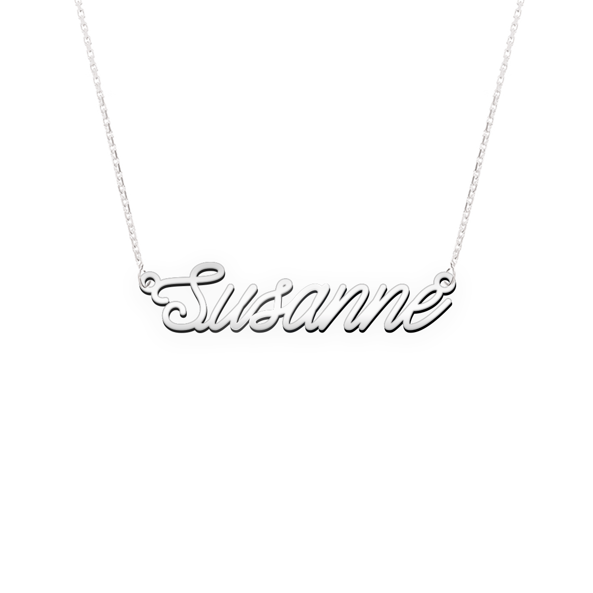 Namenskette Schriftart "Susanne"