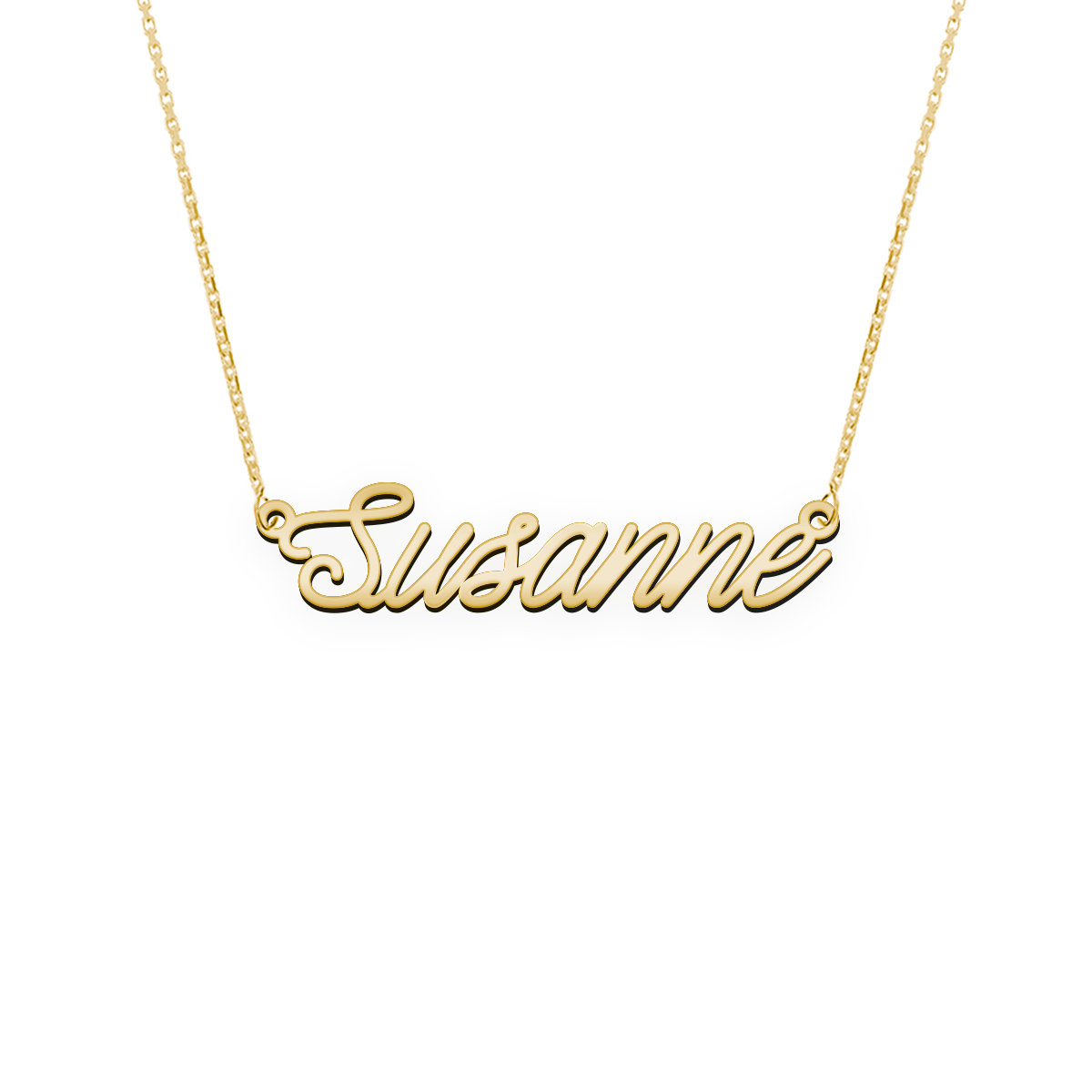Namenskette Schriftart "Susanne"