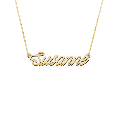 Namenskette Schriftart "Susanne"