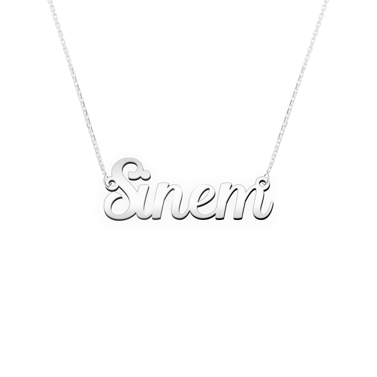 Namenskette Schriftart "Sinem"