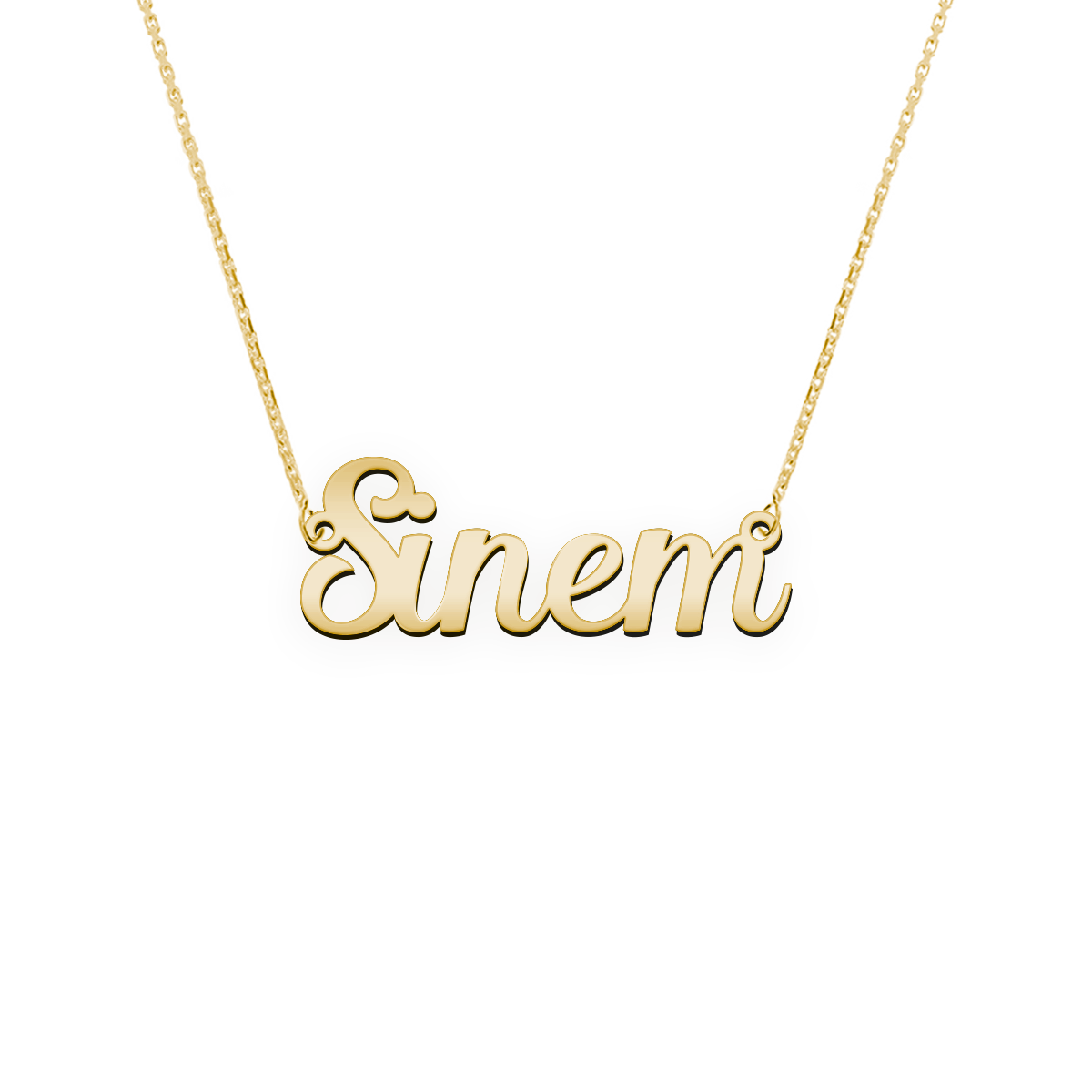 Namenskette Schriftart "Sinem"