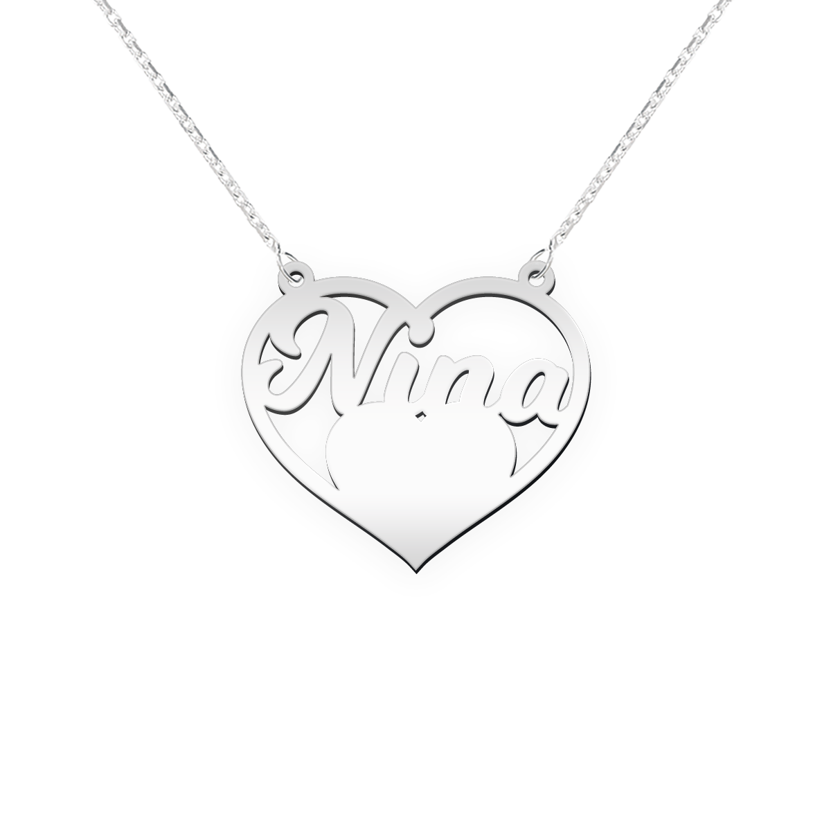 Namenskette Schriftart "Nina"