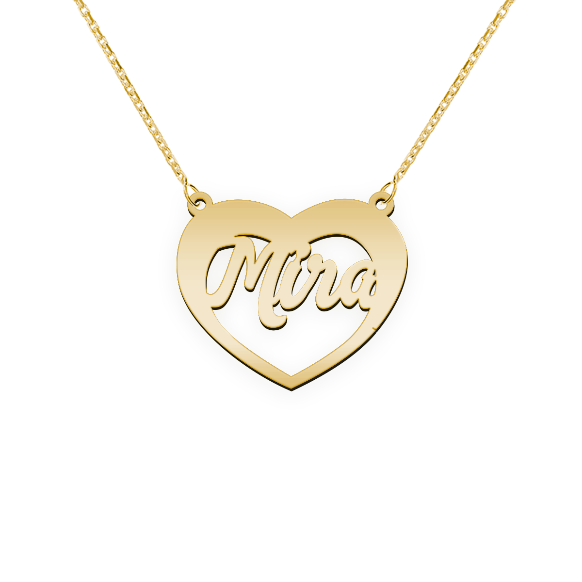 Namenskette Schriftart "Mira"
