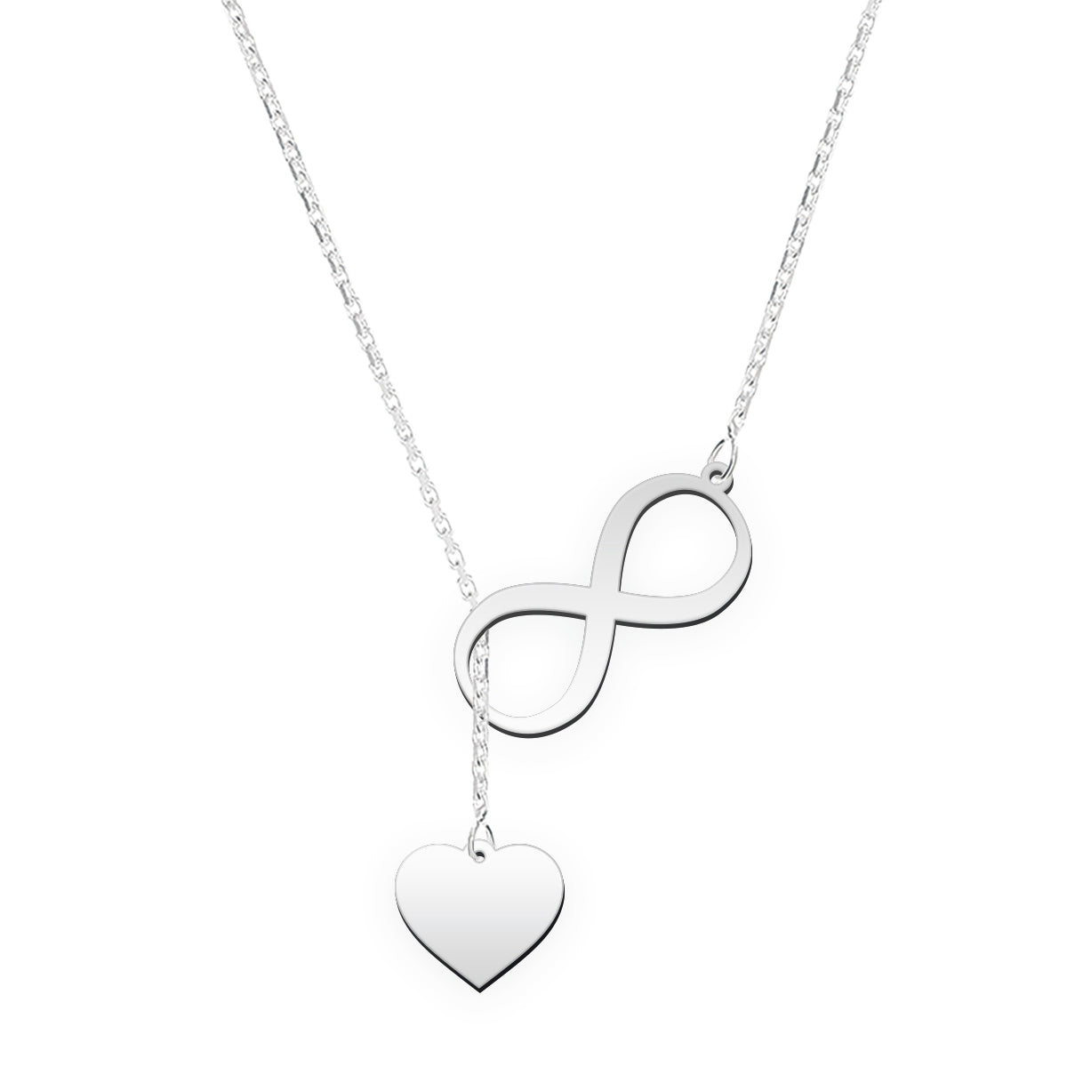 Namenskette mit Infinity Zeichen "Infinity Herz"