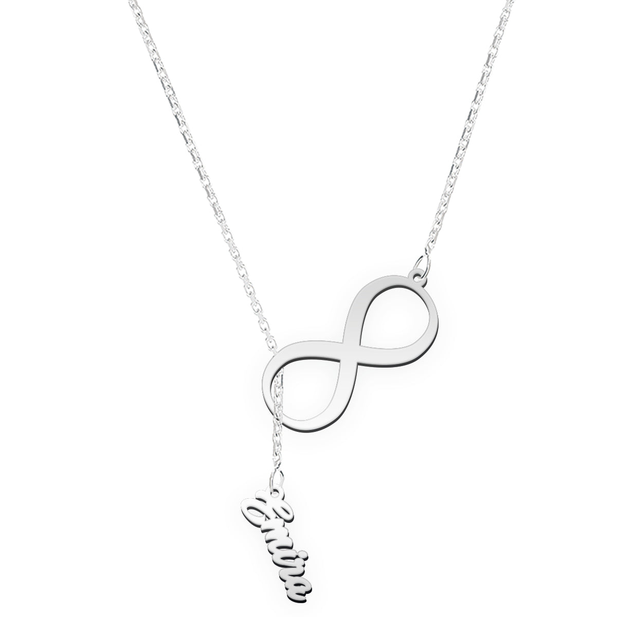 Namenskette mit Infinity Zeichen "Infinity Emira"