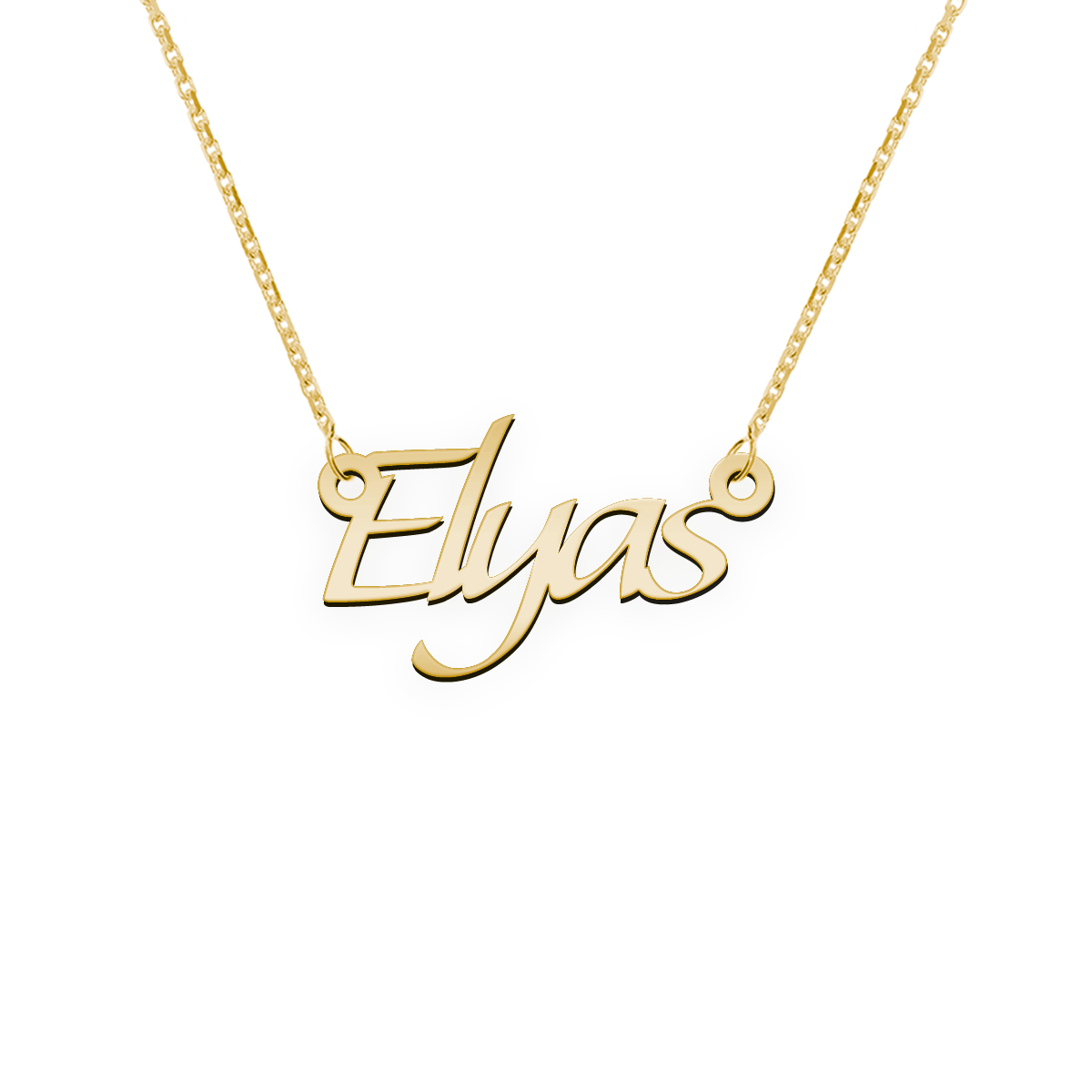 Namenskette Schriftart "Elyas"