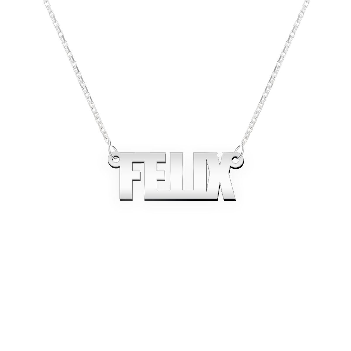 Namenskette Schriftart "Felix"