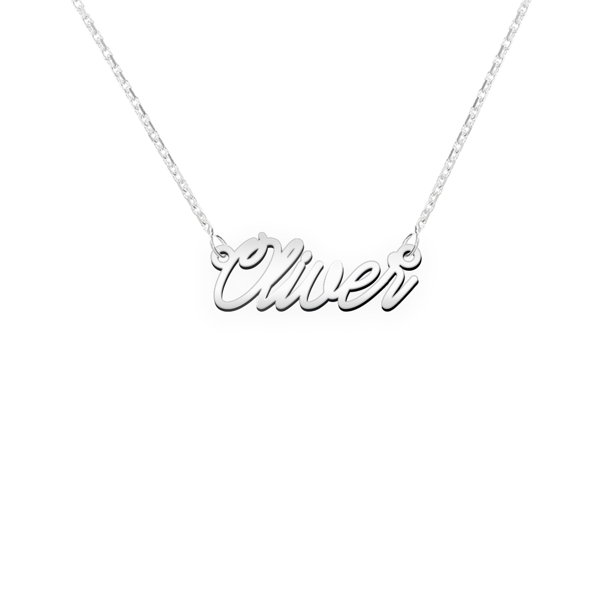 Namenskette Schriftart "Oliver"