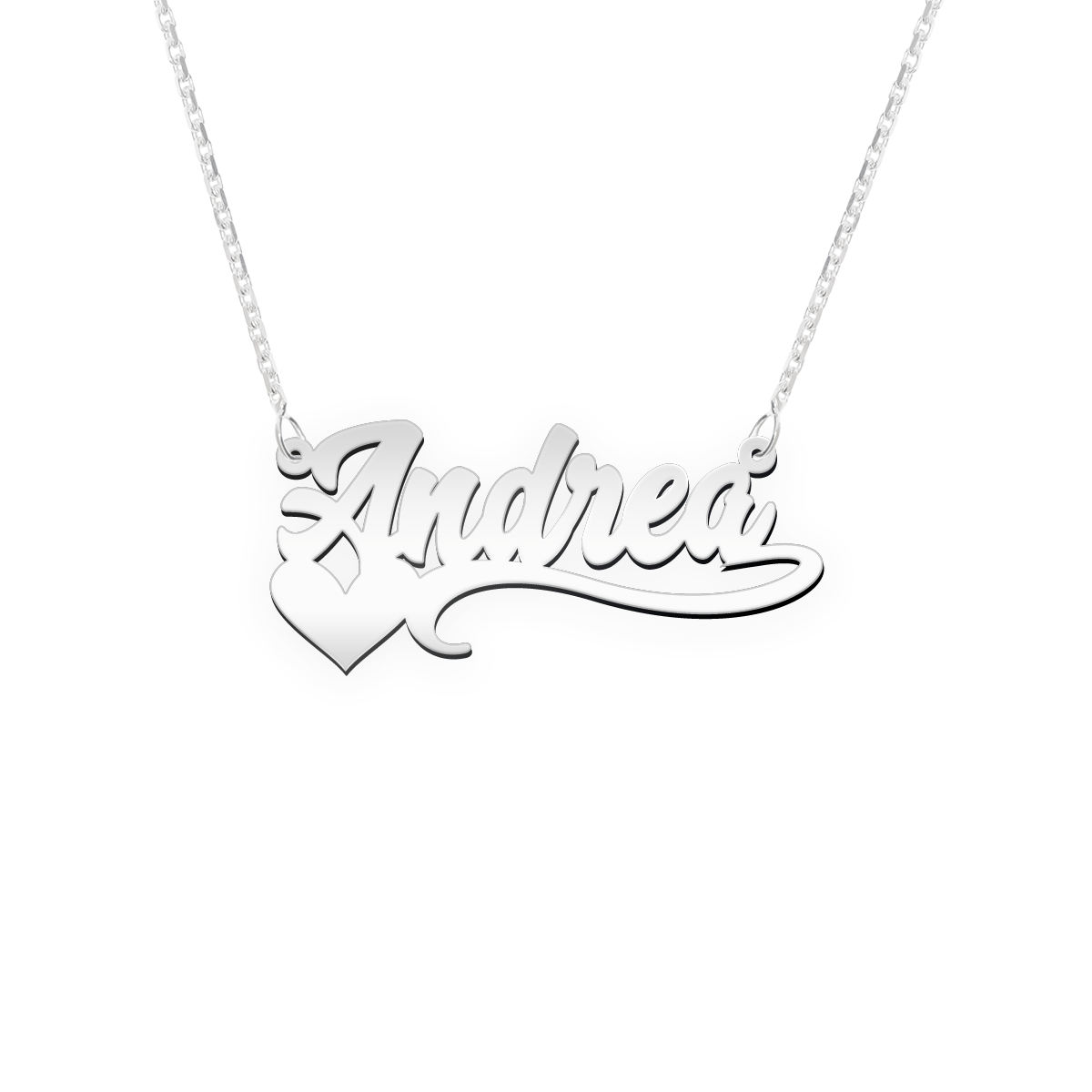 Namenskette Schriftart "Andrea"