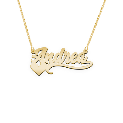 Namenskette Schriftart "Andrea"