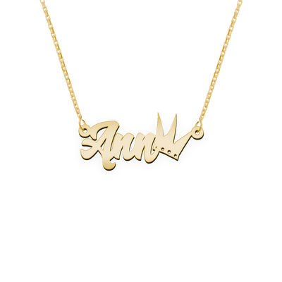 Namenskette Schriftart "Ann"