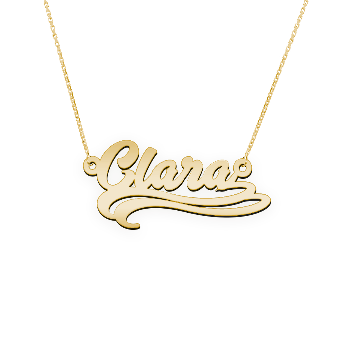 Namenskette Schriftart "Clara"
