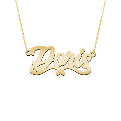 Namenskette Schriftart "Doris"