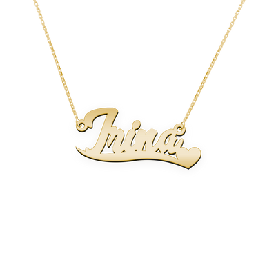 Namenskette Schriftart "Irina"