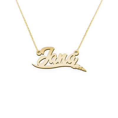 Namenskette Schriftart "Jana"
