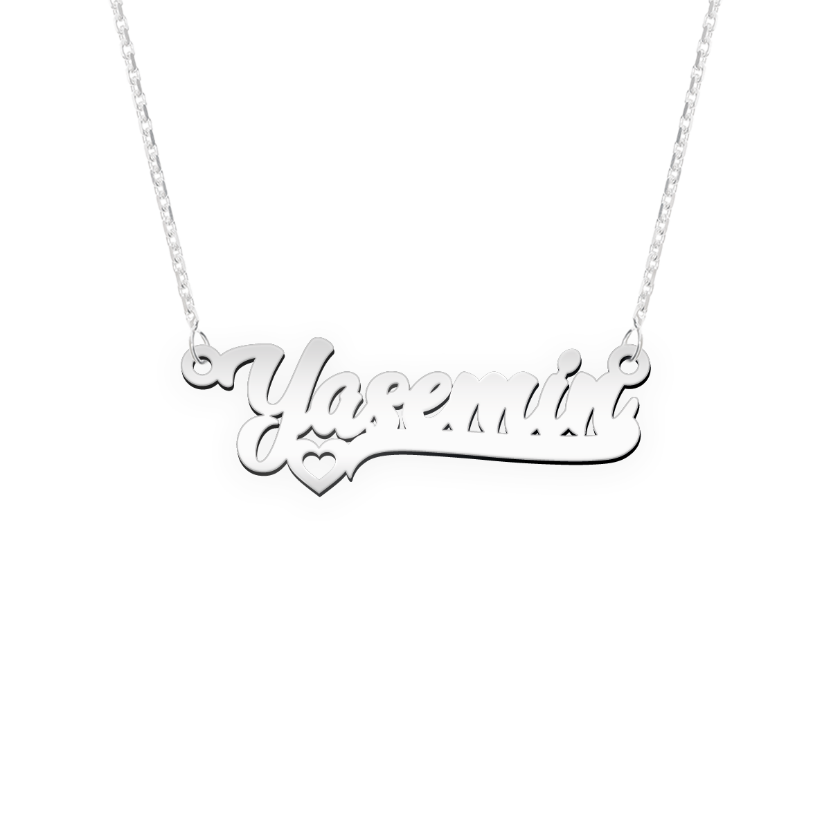 Namenskette Schriftart "Yasemin"