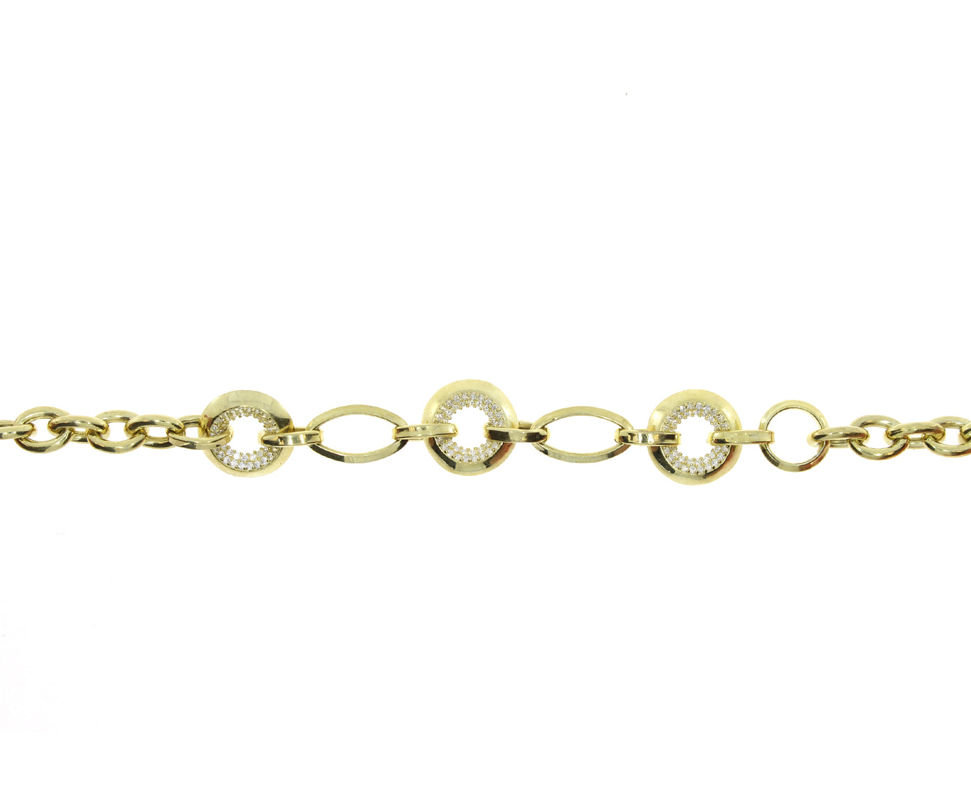 Damenarmband vergoldet