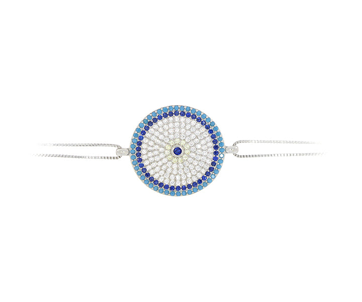 Damenarmband Nazar Silber