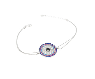 Damenarmband Nazar Silber