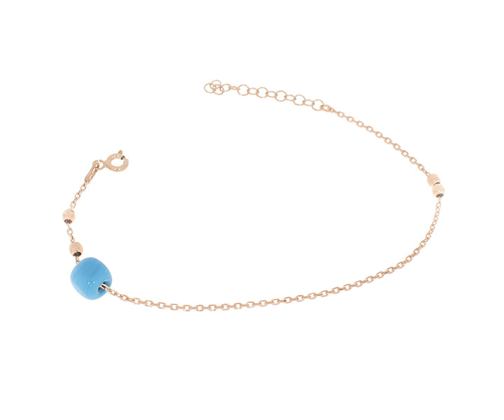 Damenarmband mit Stein Rose