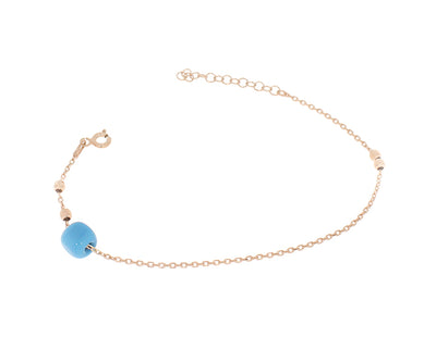 Damenarmband mit Stein Rose