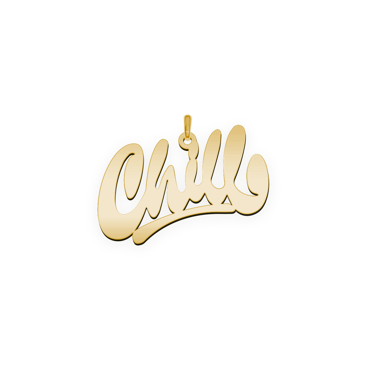Namenskette Street Art "Chill"