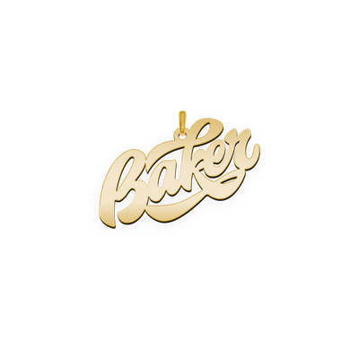 Namenskette Street Art "Baker"