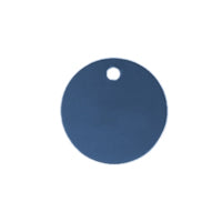 Kleintier Anhänger "Rund blau"